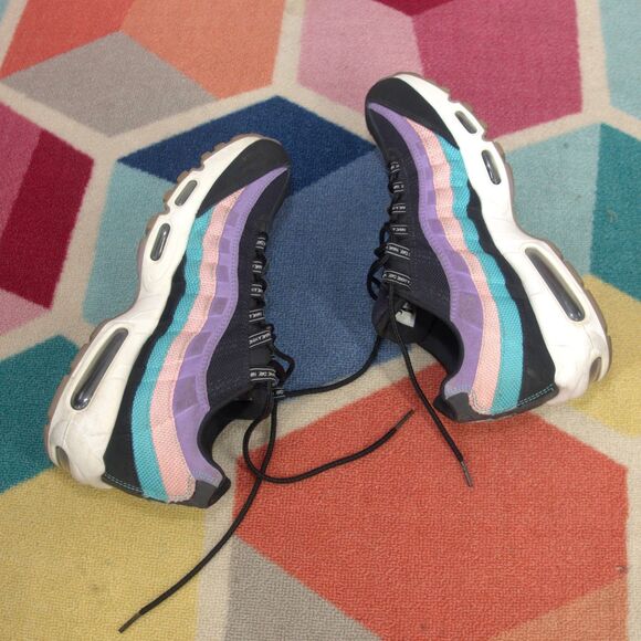 Nike Air Max 95 ND 'Nike Day' Multi-Color Mens Running Shoes Size 9.5 BQ9131 001 - Picture 6 of 7